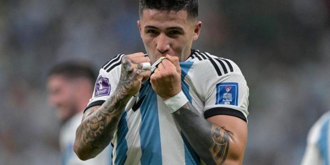 Enzo Fernández, los números de una estrella en ascenso