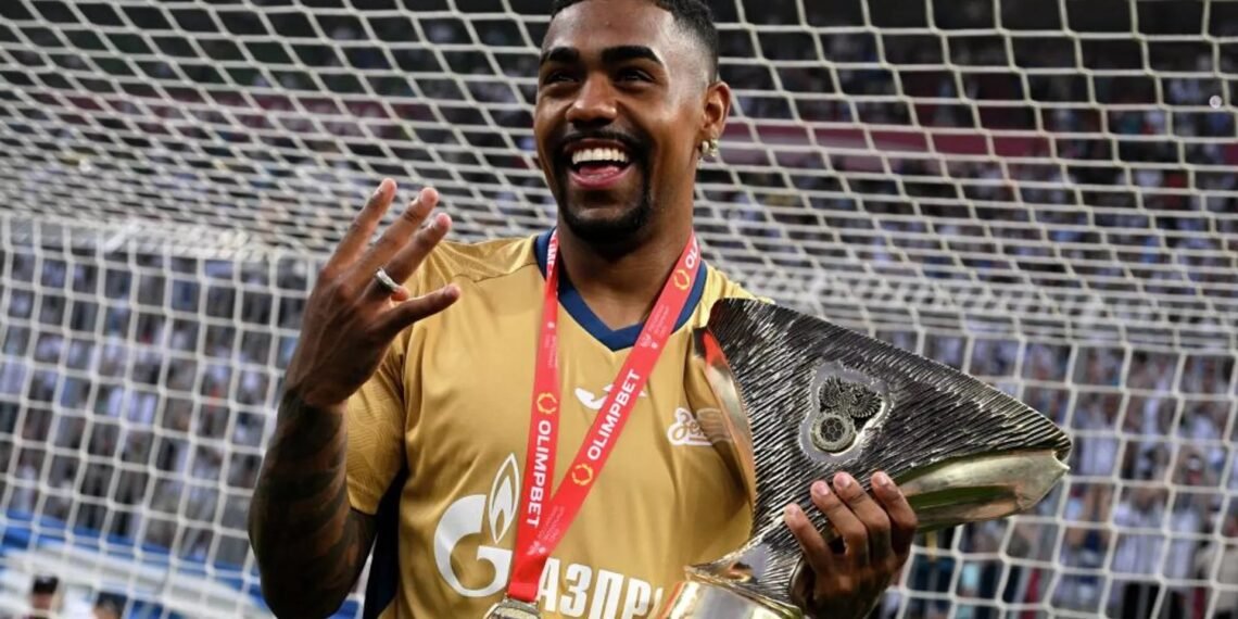 Zenit vende a Malcolm por una suma récord para el Campeonato Ruso