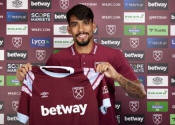 West Ham quiere 110 millones de libras por el brasileño Lucas Paquetá