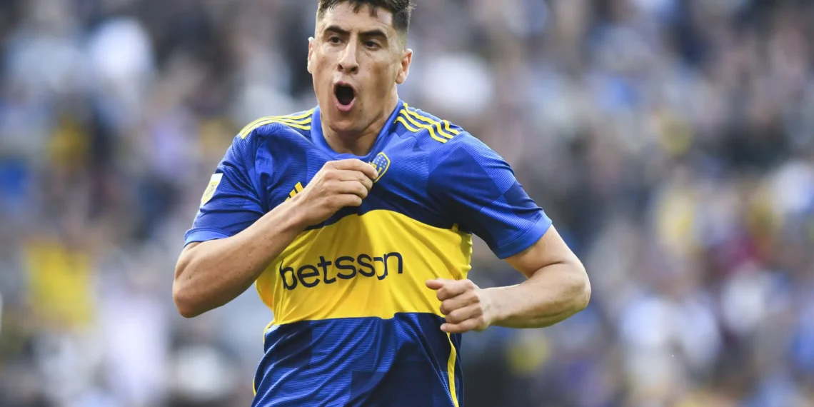 Miguel Merentiel, números y estadísticas del uruguayo goleador de Boca Juniors. 
